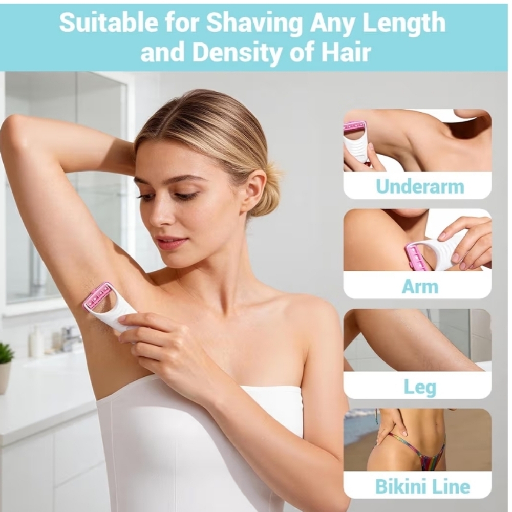 50Pcs Portable Sharp Disposable Razors - Picture 8 of 10
